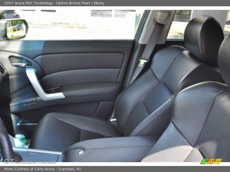 Carbon Bronze Pearl / Ebony 2007 Acura RDX Technology