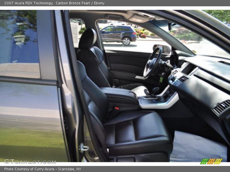 Carbon Bronze Pearl / Ebony 2007 Acura RDX Technology