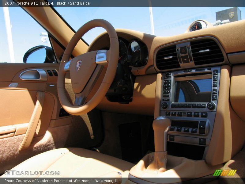 Black / Sand Beige 2007 Porsche 911 Targa 4
