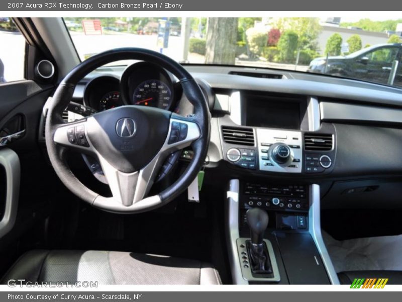 Carbon Bronze Pearl / Ebony 2007 Acura RDX Technology
