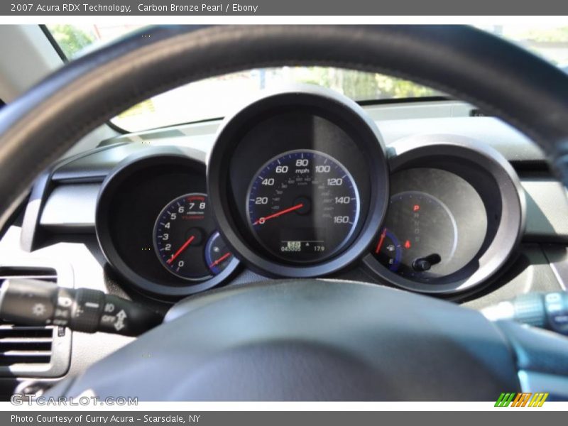 Carbon Bronze Pearl / Ebony 2007 Acura RDX Technology