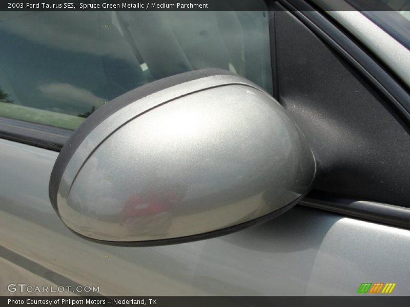 Spruce Green Metallic / Medium Parchment 2003 Ford Taurus SES