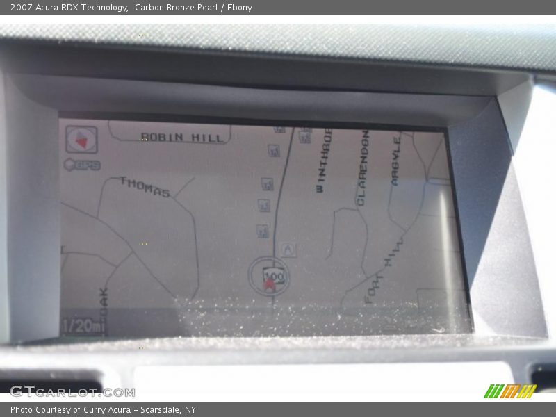 Carbon Bronze Pearl / Ebony 2007 Acura RDX Technology