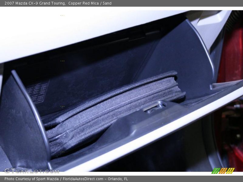 Copper Red Mica / Sand 2007 Mazda CX-9 Grand Touring
