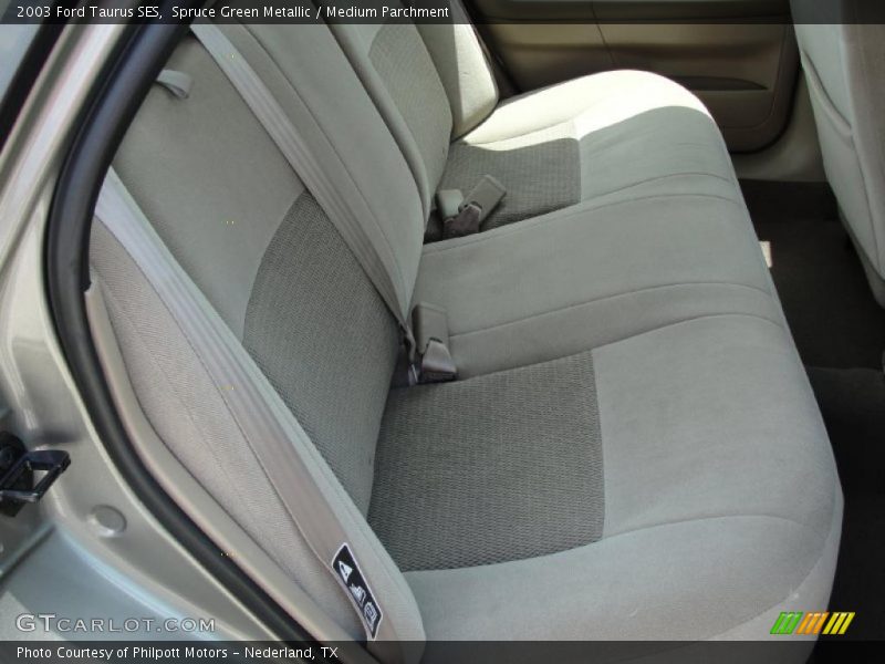 Spruce Green Metallic / Medium Parchment 2003 Ford Taurus SES
