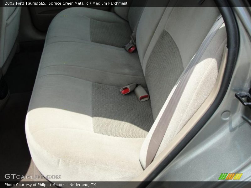 Spruce Green Metallic / Medium Parchment 2003 Ford Taurus SES