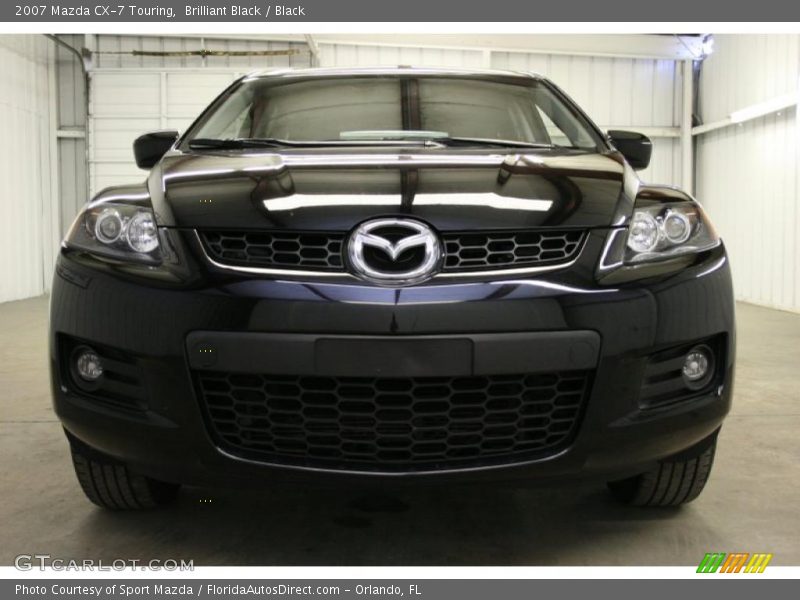 Brilliant Black / Black 2007 Mazda CX-7 Touring
