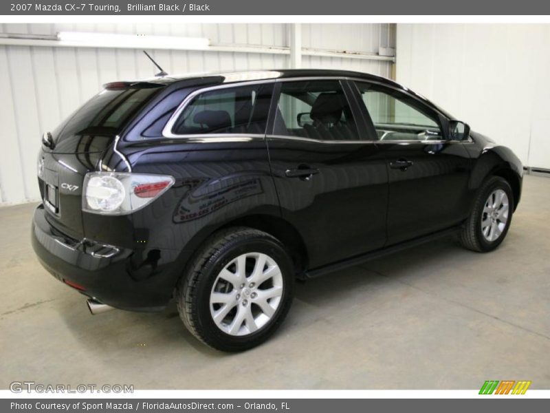 Brilliant Black / Black 2007 Mazda CX-7 Touring
