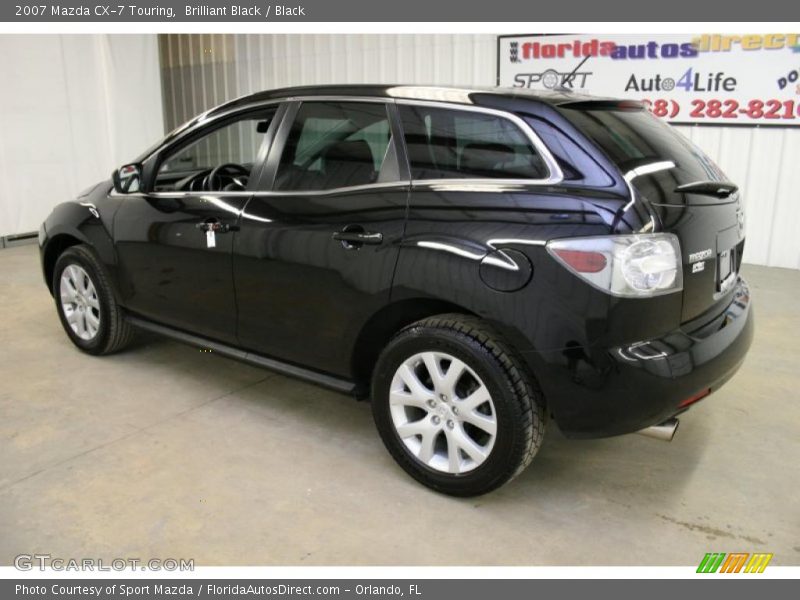 Brilliant Black / Black 2007 Mazda CX-7 Touring