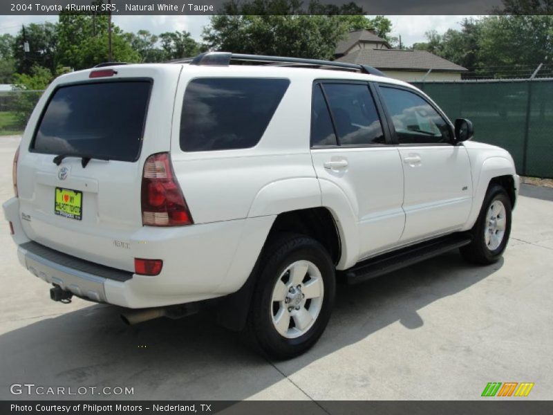 Natural White / Taupe 2004 Toyota 4Runner SR5