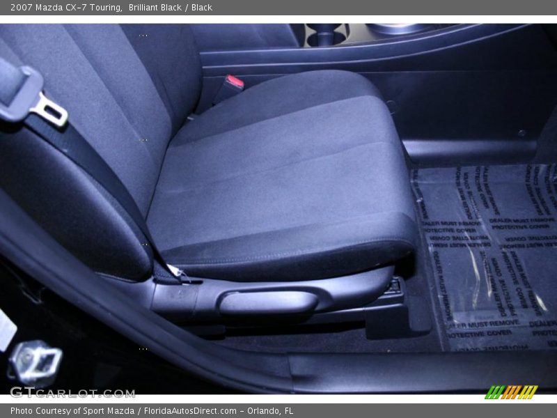 Brilliant Black / Black 2007 Mazda CX-7 Touring