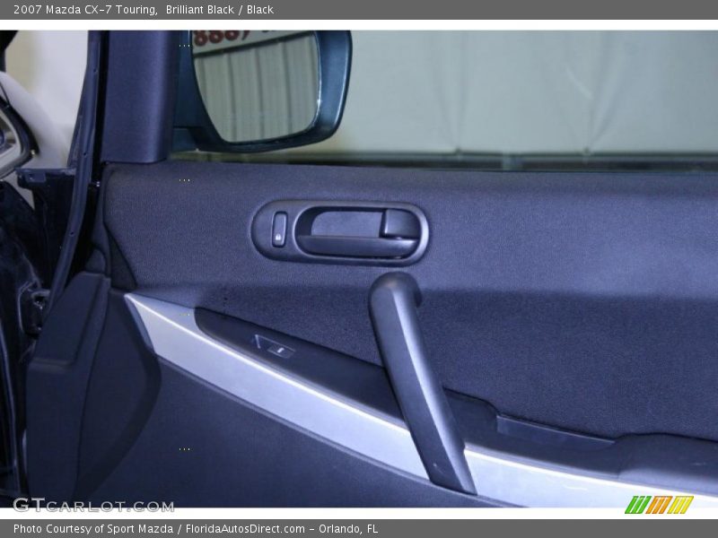 Brilliant Black / Black 2007 Mazda CX-7 Touring