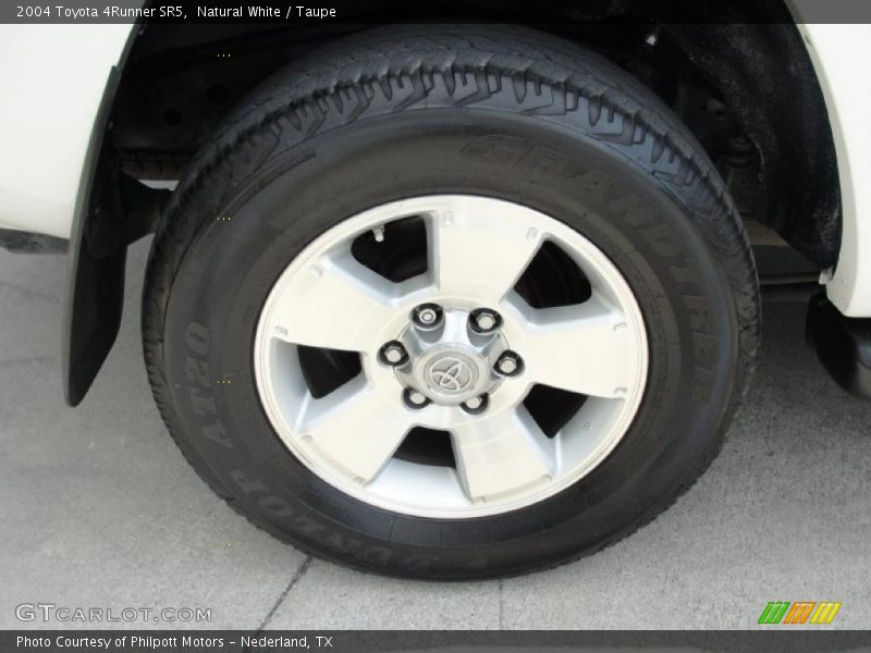 Natural White / Taupe 2004 Toyota 4Runner SR5