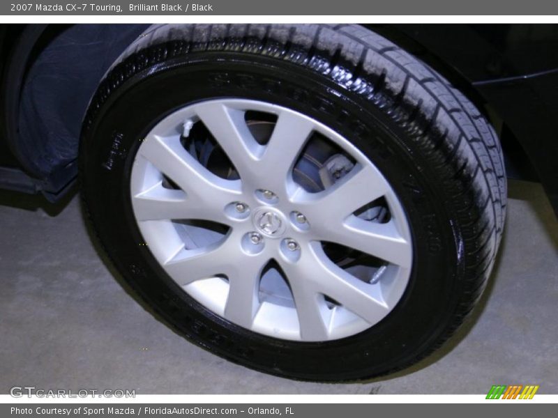 Brilliant Black / Black 2007 Mazda CX-7 Touring