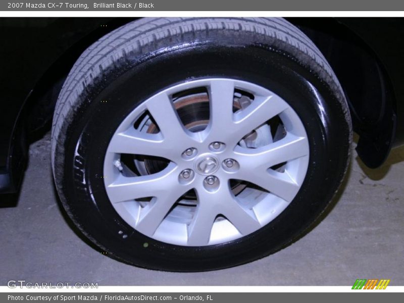 Brilliant Black / Black 2007 Mazda CX-7 Touring