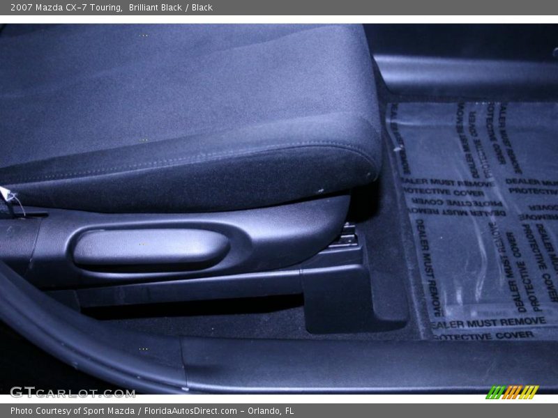 Brilliant Black / Black 2007 Mazda CX-7 Touring