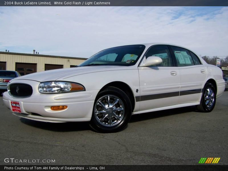 White Gold Flash / Light Cashmere 2004 Buick LeSabre Limited