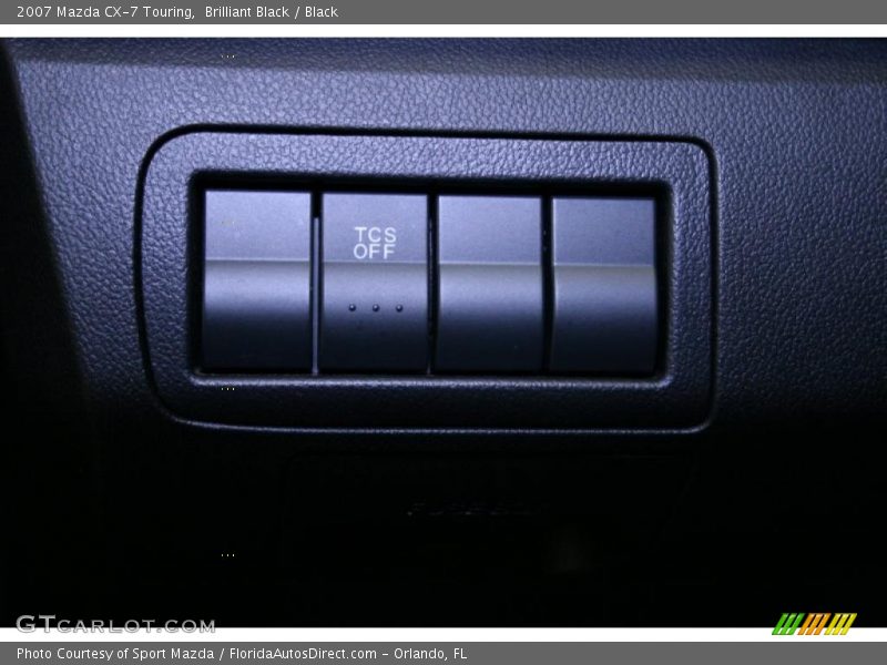Brilliant Black / Black 2007 Mazda CX-7 Touring