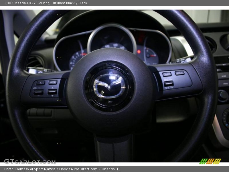 Brilliant Black / Black 2007 Mazda CX-7 Touring