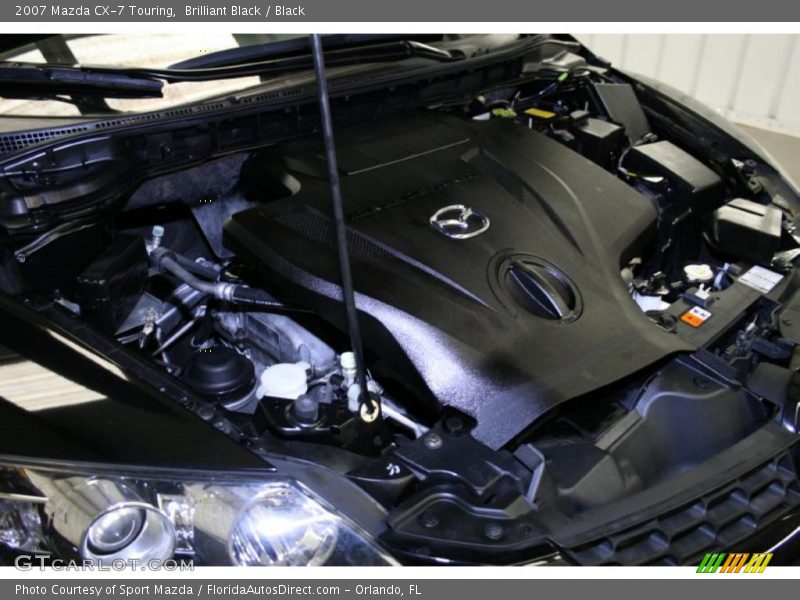 Brilliant Black / Black 2007 Mazda CX-7 Touring