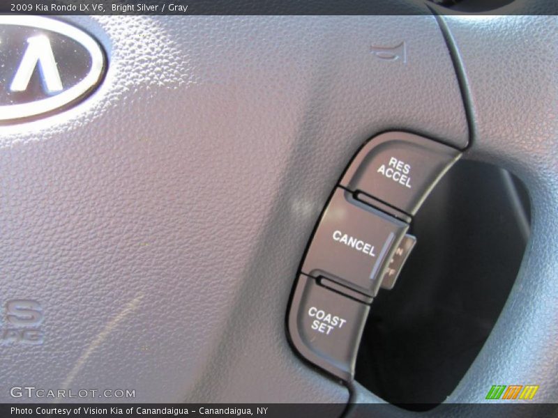 Bright Silver / Gray 2009 Kia Rondo LX V6