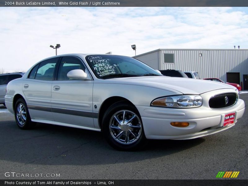 White Gold Flash / Light Cashmere 2004 Buick LeSabre Limited