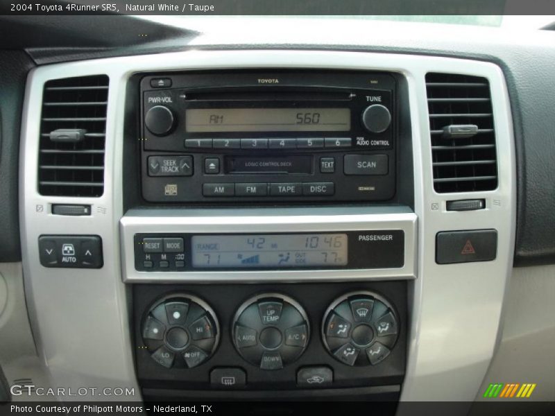 Natural White / Taupe 2004 Toyota 4Runner SR5