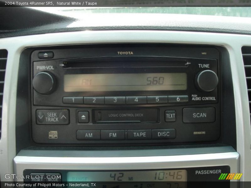 Natural White / Taupe 2004 Toyota 4Runner SR5