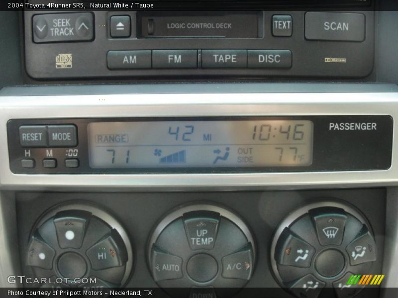 Natural White / Taupe 2004 Toyota 4Runner SR5