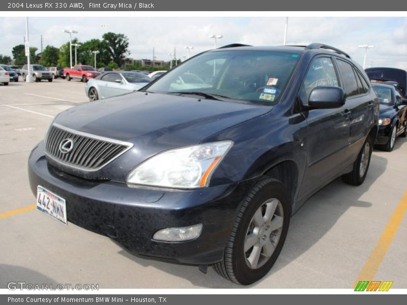 Flint Gray Mica / Black 2004 Lexus RX 330 AWD