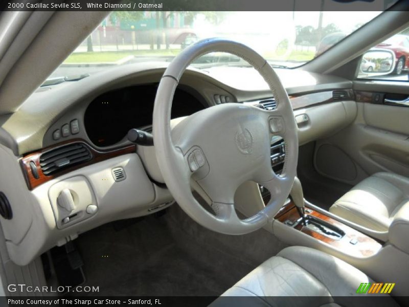 White Diamond / Oatmeal 2000 Cadillac Seville SLS