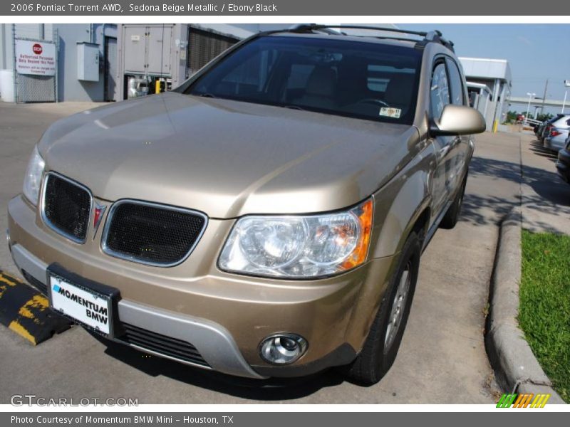 Sedona Beige Metallic / Ebony Black 2006 Pontiac Torrent AWD