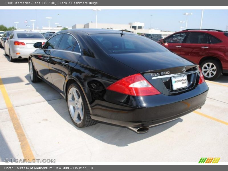 Black / Cashmere Beige 2006 Mercedes-Benz CLS 500