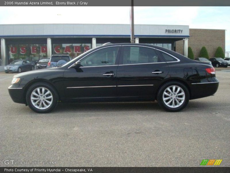 Ebony Black / Gray 2006 Hyundai Azera Limited