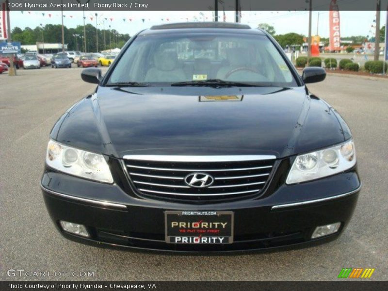 Ebony Black / Gray 2006 Hyundai Azera Limited