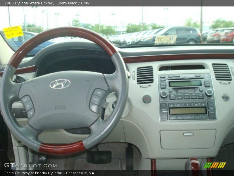 Ebony Black / Gray 2006 Hyundai Azera Limited