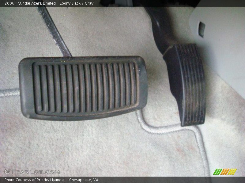 Ebony Black / Gray 2006 Hyundai Azera Limited