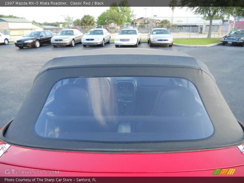 Classic Red / Black 1997 Mazda MX-5 Miata Roadster