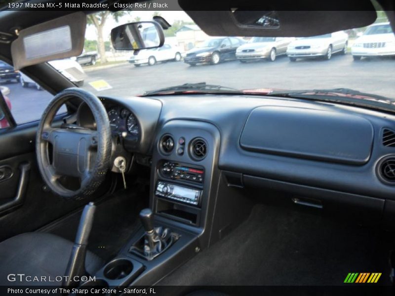 Classic Red / Black 1997 Mazda MX-5 Miata Roadster