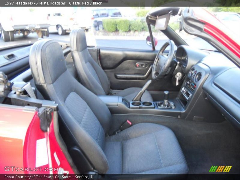 Classic Red / Black 1997 Mazda MX-5 Miata Roadster