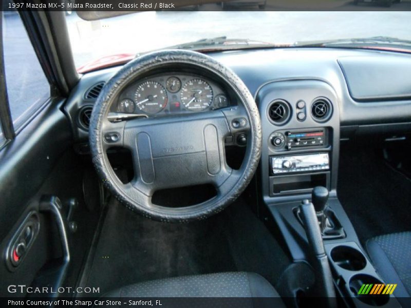 Classic Red / Black 1997 Mazda MX-5 Miata Roadster