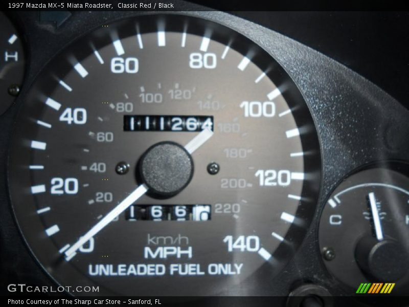 Classic Red / Black 1997 Mazda MX-5 Miata Roadster