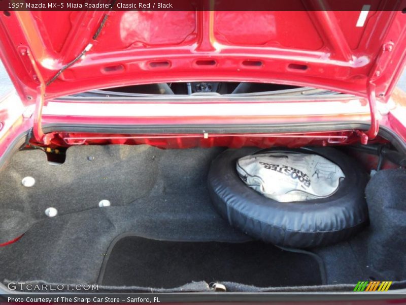 Classic Red / Black 1997 Mazda MX-5 Miata Roadster
