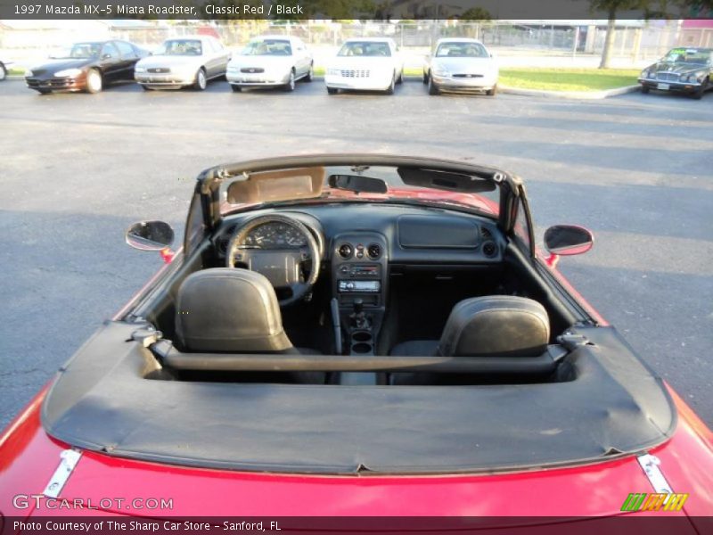 Classic Red / Black 1997 Mazda MX-5 Miata Roadster