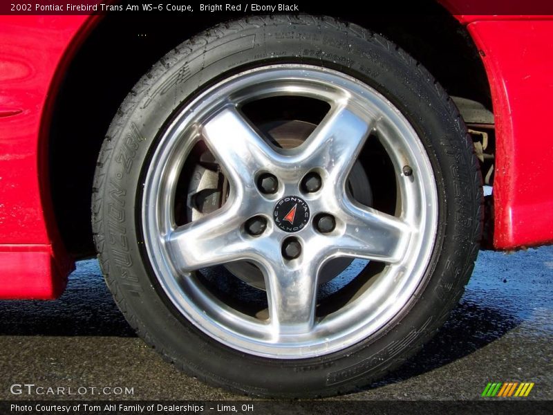 Bright Red / Ebony Black 2002 Pontiac Firebird Trans Am WS-6 Coupe