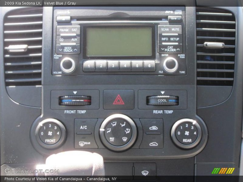 Velvet Blue / Gray 2009 Kia Sedona LX