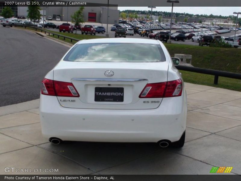 Crystal White / Cashmere 2007 Lexus ES 350