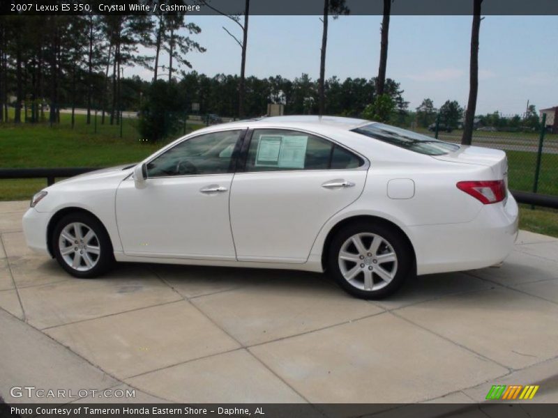 Crystal White / Cashmere 2007 Lexus ES 350
