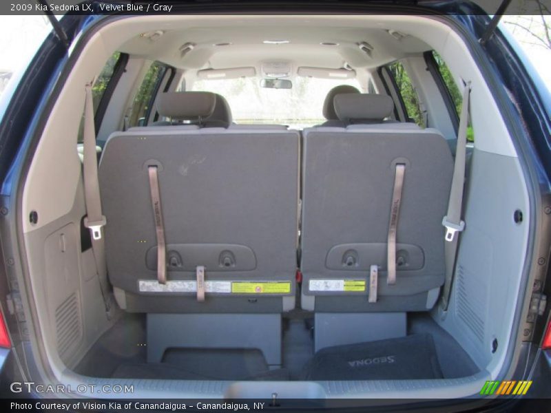 Velvet Blue / Gray 2009 Kia Sedona LX