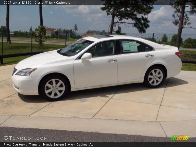 Crystal White / Cashmere 2007 Lexus ES 350